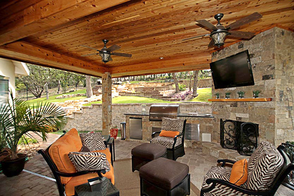 Outdoor kitchen builder Austin, TX