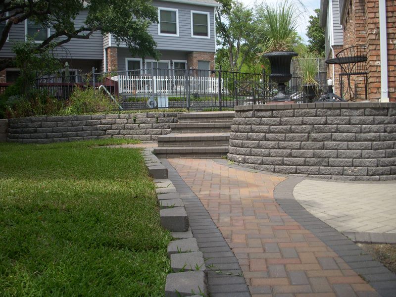 Patio pavers in Dallas, TX