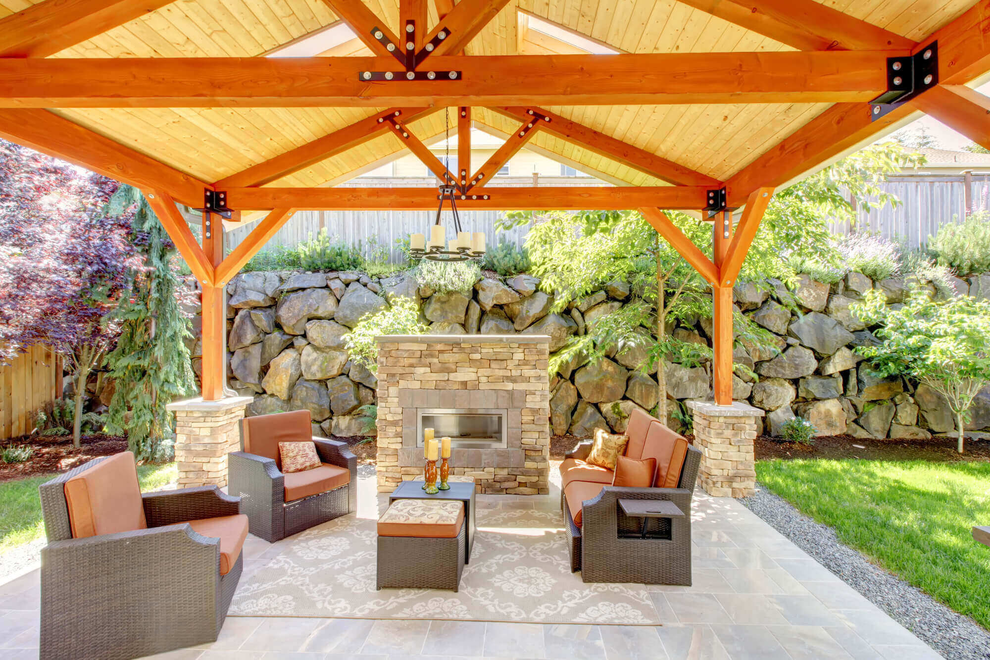 Patio Covered Deck Ideas
